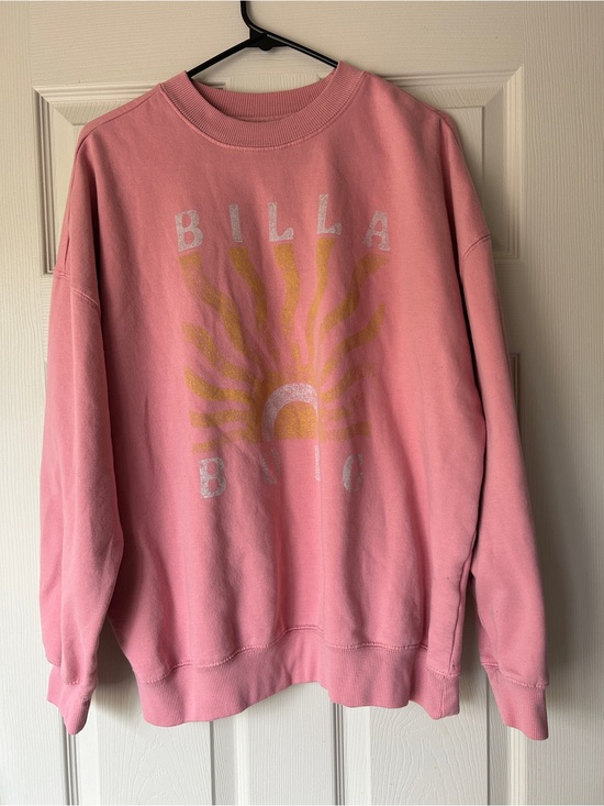 Billabong Tops - Billabong Pink Sunrise Graphic Sweatshirt